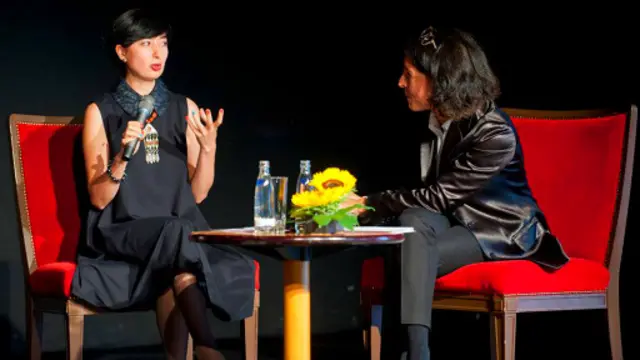 Азиза Содиқова Берлиндаги фестивалда ўз асари ҳақида сўзлади