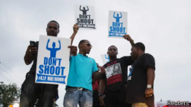 Manifestación en Ferguson