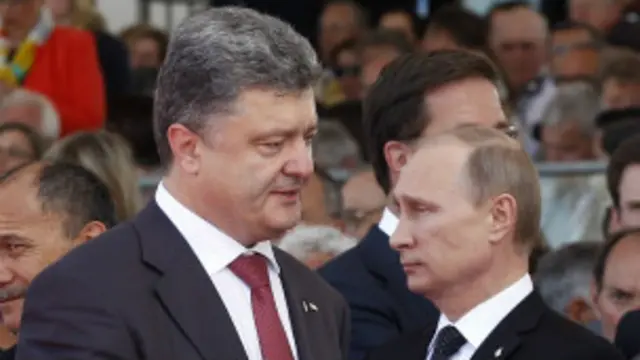 Putin Poroshenko