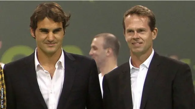 Stefan Edberg Roger Federer