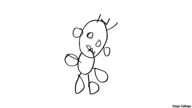 Рисунки четырехлетних детей оцениваются в зависимости от схожести по 12-балльной системе