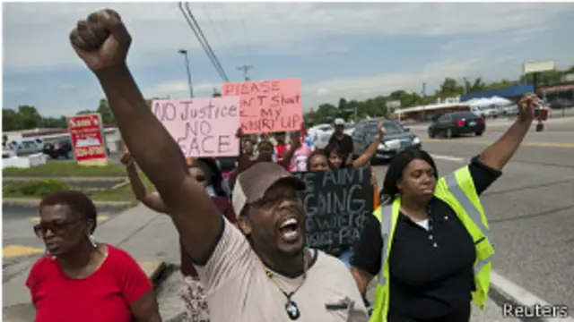 protesta en Ferguson, Misuri