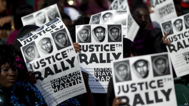 Concentración por Trayvon Martin
