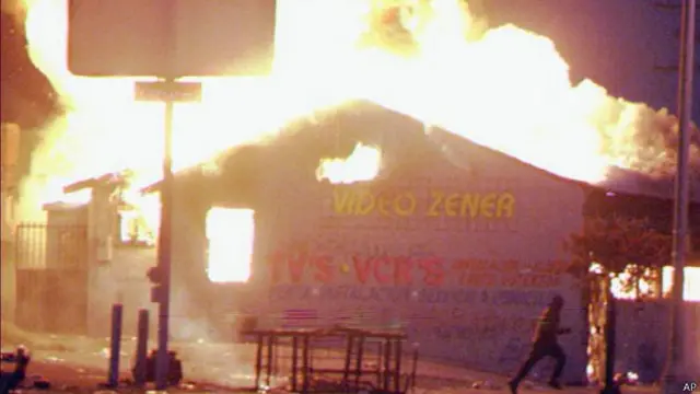 Disturbios en Los Ángeles