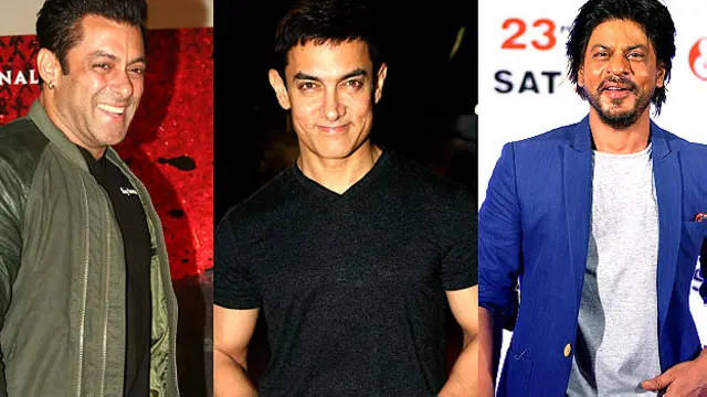 सलमान ख़ान, शाहरुख़ ख़ान, आमिर ख़ान