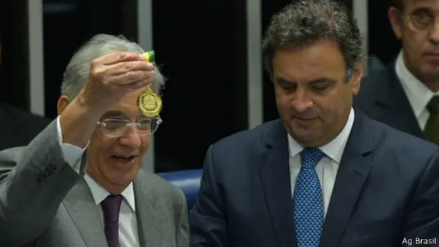 FHC e Aécio Neves