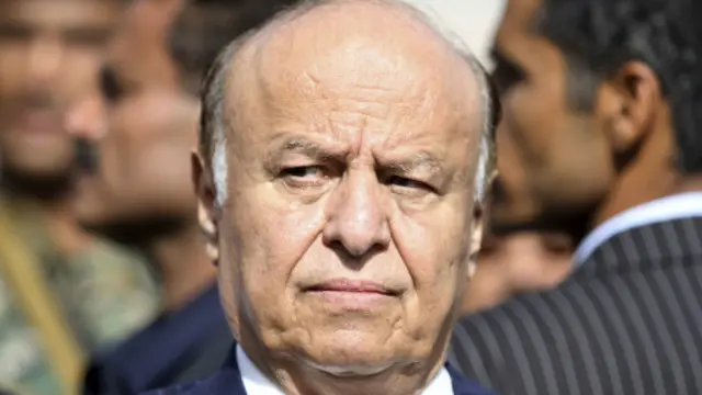 الرئيس عبد ربه منصور هادي دعا المتمردين إلى الحوار والمشاركة في حكومة الوحدة.