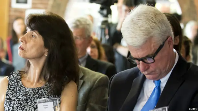 Diane y John Foley en 2013