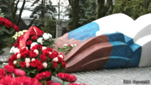 Могила Бориса Ельцина