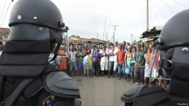 Полиция Либерии