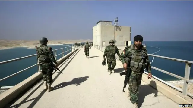 Không quân Hoa Kỳ đang hỗ trợ cho bộ binh Kurdistan