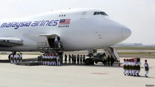 Самолёт в аэропорту Куала-Лумпура