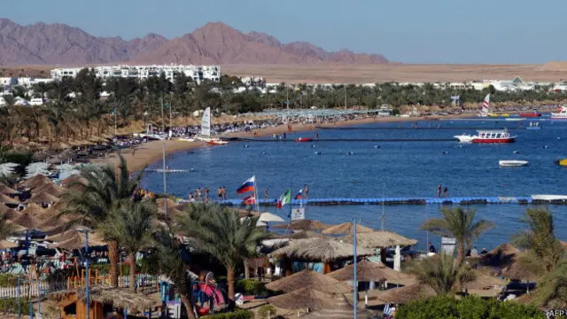 Вид на Шарм-эш-Шейх