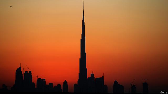 El Burj Califa de Dubái es actualmente el edificio más alto del mundo.