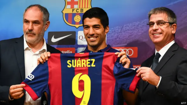 Luis Suárez en el Barcelona