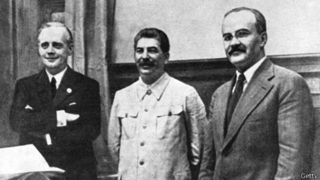 Подписание пакта Молотова-Риббентропа (23 августа 1939 г.)