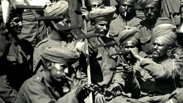 प्रथम विश्व युद्ध में भारतीय सैनिक