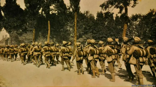 प्रथम विश्व युद्ध में भारतीय सैनिक