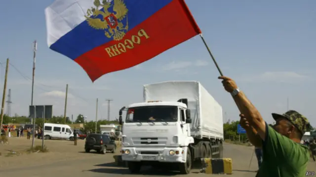 روس نے امید ظاہر کی ہے کہ آئی سی آر سی اب اس امدادی سامان کو تقسیم کرنے میں مدد کرے گا