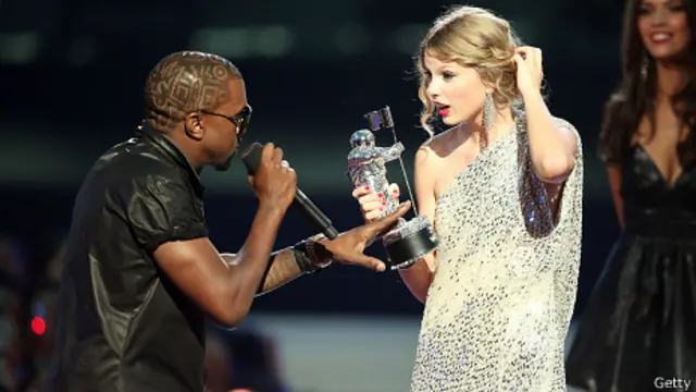 Kanye West and Taylor Swift