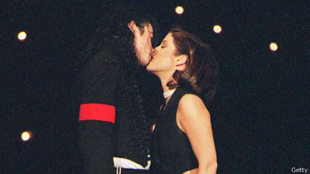 Michael Jackson y Lisa Marie Presley