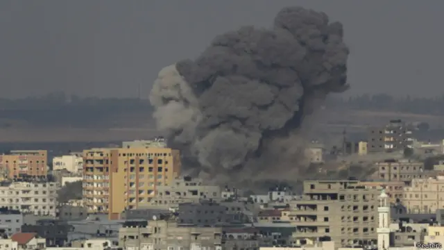 Обстрел Газы