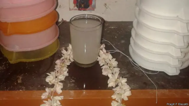 केरल में ताड़ी की दुकान