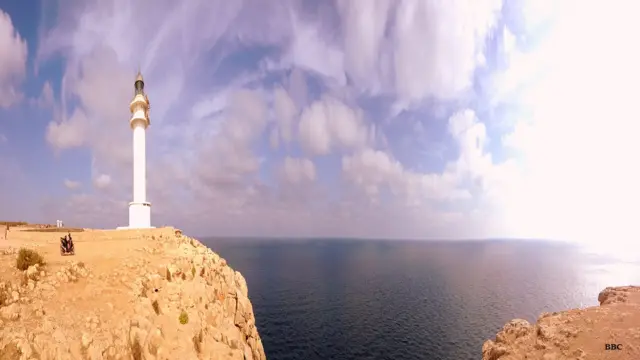 भूमध्य सागर का एक टापू फोरमेनटेरा द्वीप