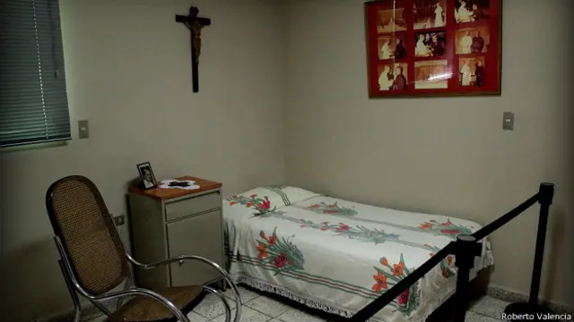 Este es el cuarto en el que vivió Monseñor Romero sus últimos dos años y medio de vida. 