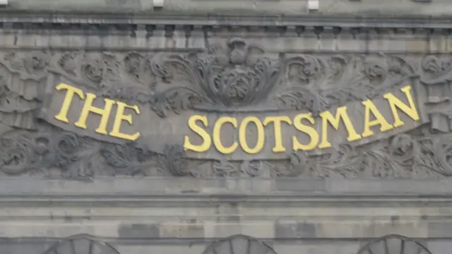 蘇格蘭人酒店招牌