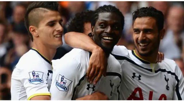 ټاټنهم خپله پرله پسې دویمه لوبه هم وګټله او اوس د نمرو جدول په سره کې ده