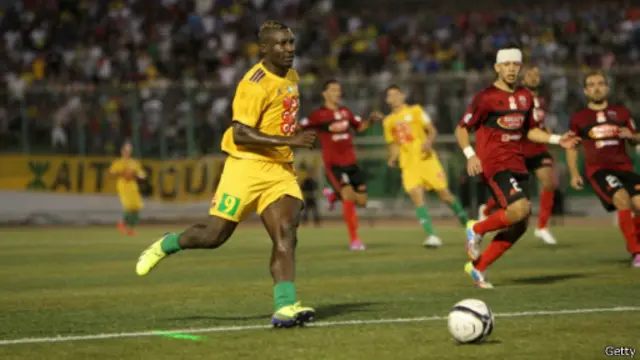 Albert Ebossé a marqué le but gagnant samedi contre USM Alger