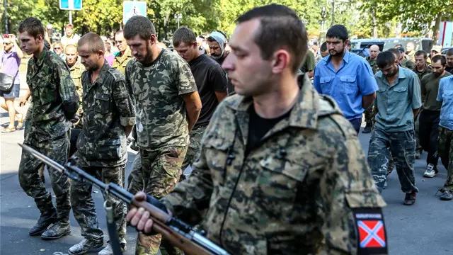 Prisioneros ucranianos