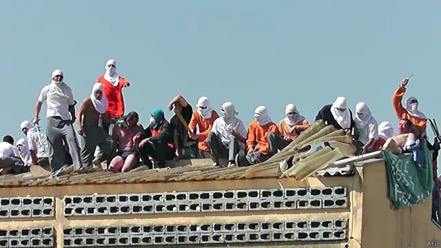 Motín en una cárcel brasileña