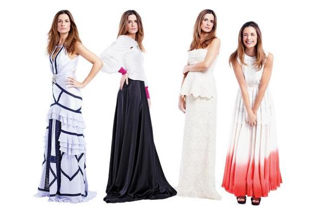 利维亚将红毯变绿毯，一身绿色秀到底