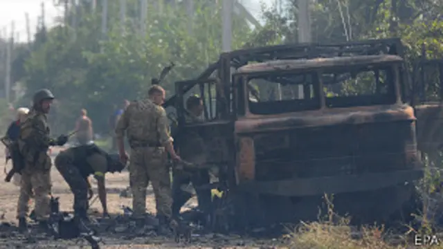 Бойцы батальона "Донбасс"