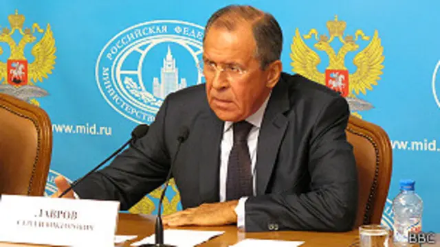 රුසියානු විදේශ ඇමති සර්ගෙයි ලව්රොෆ්