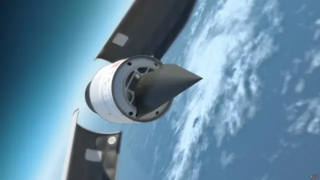 美国超高音速武器想象图（资料图片）