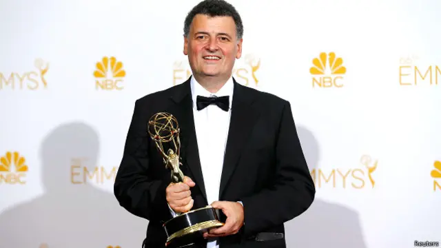 Penulis skenario film seri televisi Sherlock, Steven Moffat, terpilih sebagai penulis skenario terbaik.