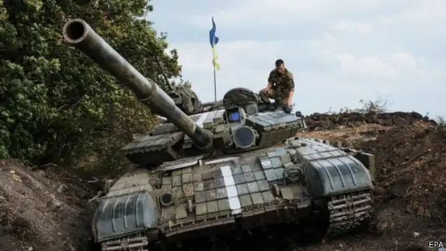 القوات الأوكرانية حققت مكاسب مؤخرا ضد الانفصاليين شرقي أوكرانيا