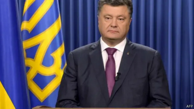 الرئيس الأوكراني بوروشينكو أعلن في كلمة متلفزة إجراء انتخابات مبكرة
