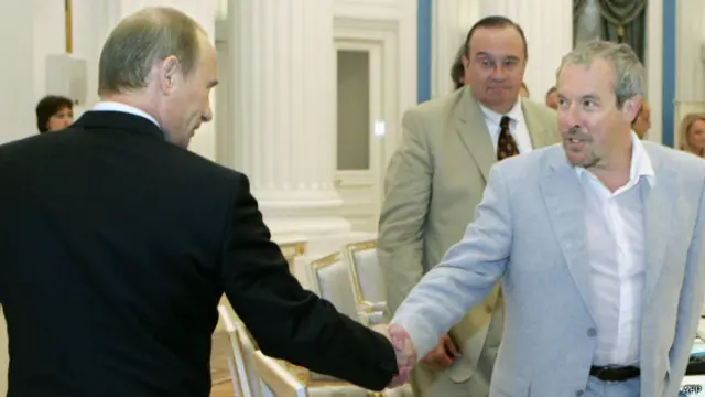Владимир Путин и Андрей Макаревич