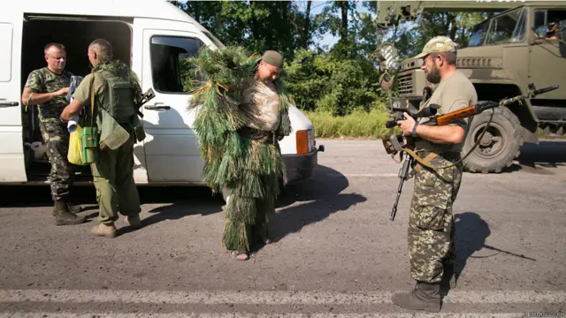 Блокпост: будни украинских военных на передовой