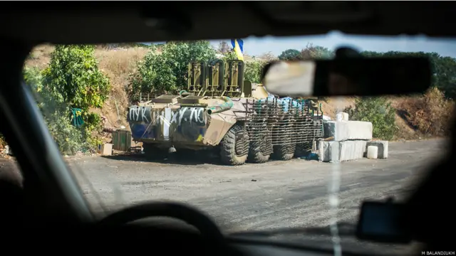 Блокпост: будни украинских военных на передовой