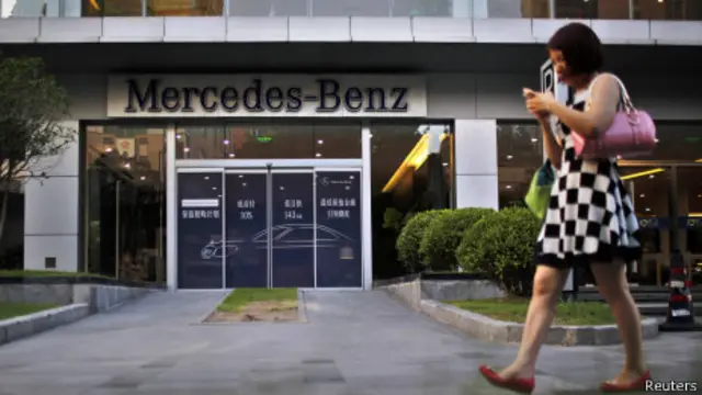 Las empresas automotrices alemanas tienen una fuerte presencia en China.