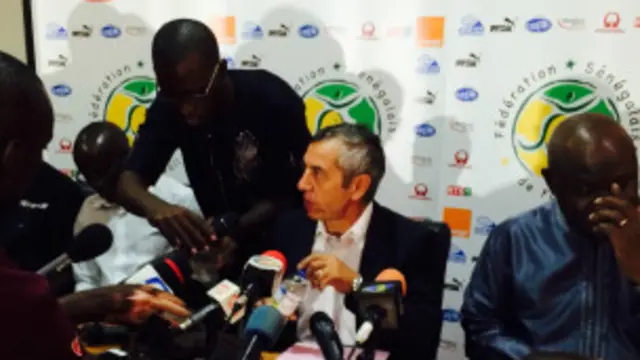 Alain Giresse, sélectionneur du Sénégal depuis 2013.