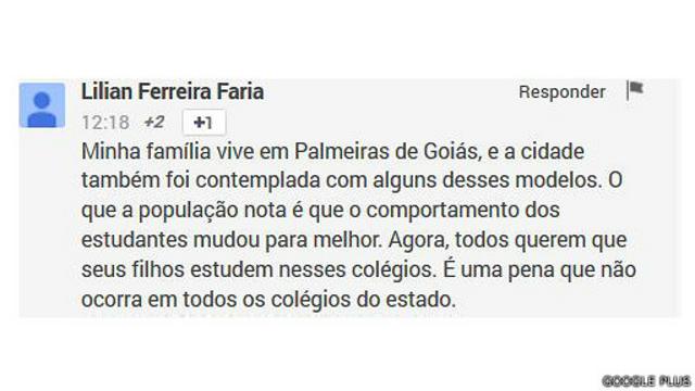 Pelas redes sociais, muitos moradores de Goiás defenderam a experiência 