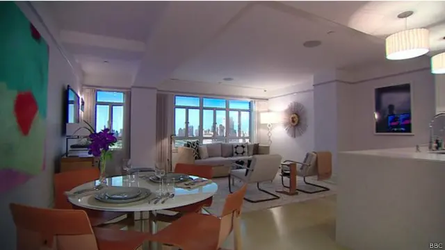 Apartamento de lujo en Manhattan.