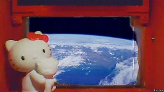 Hello Kitty en el espacio