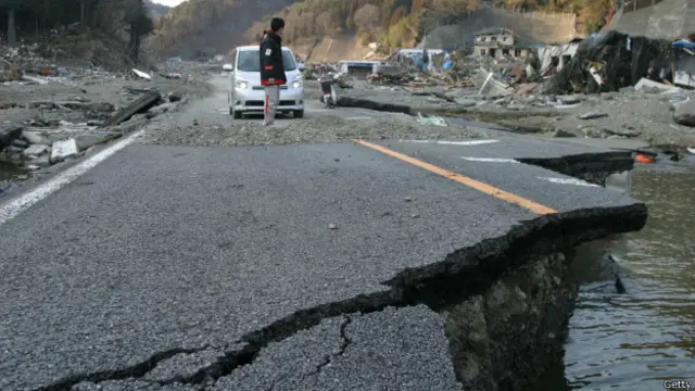 Terremoto en Japón.